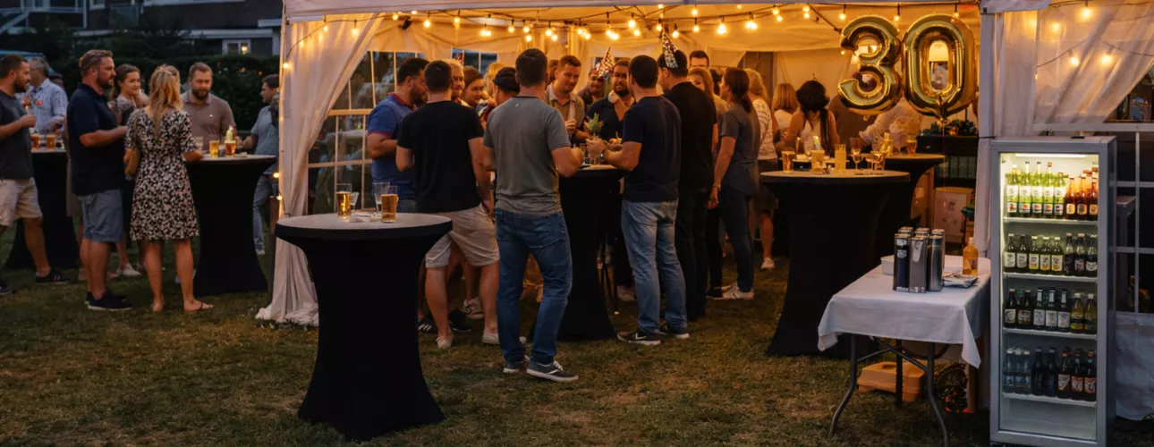Verjaardag organiseren met Partytentverhuur Venlo