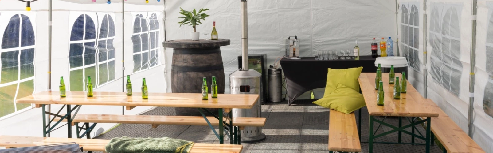 Partyzelt mieten in Deutschland mit Partytentverhuur Venlo