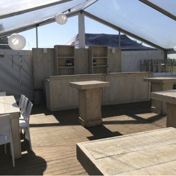 Statafel vierkant 80×80 cm