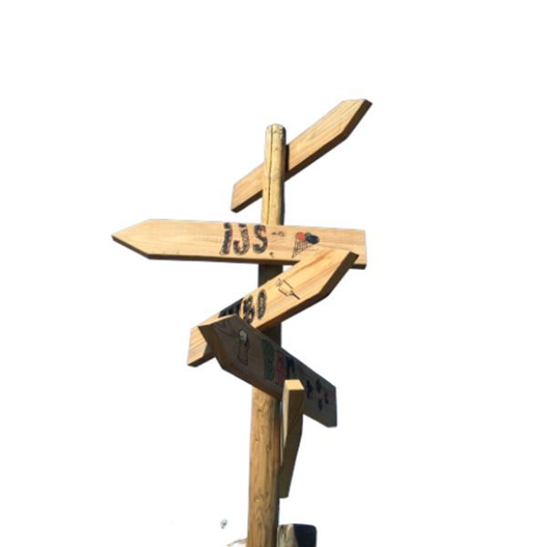 Bewegwijzering “Wood”