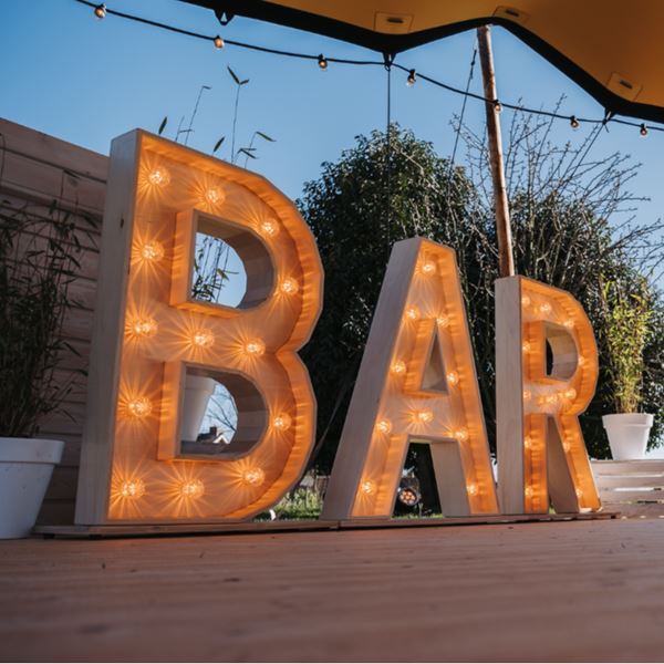 Lichtletters XL 100 cm